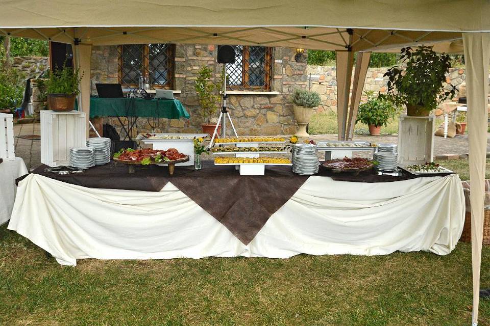 Buffet catering