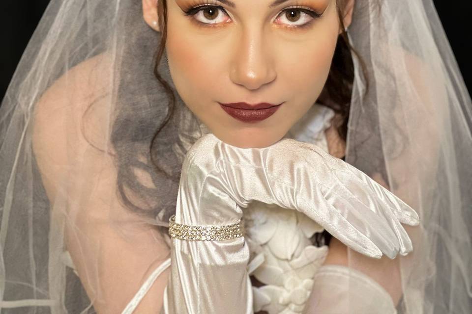 Autumn Vintage Bridal Glam