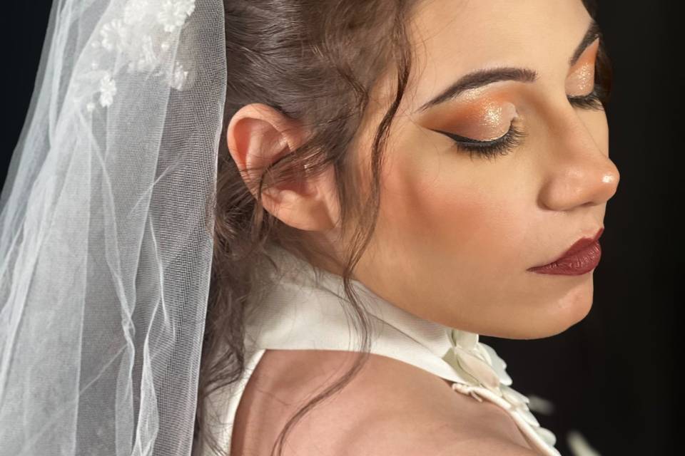 Autumn Vintage Bridal Glam