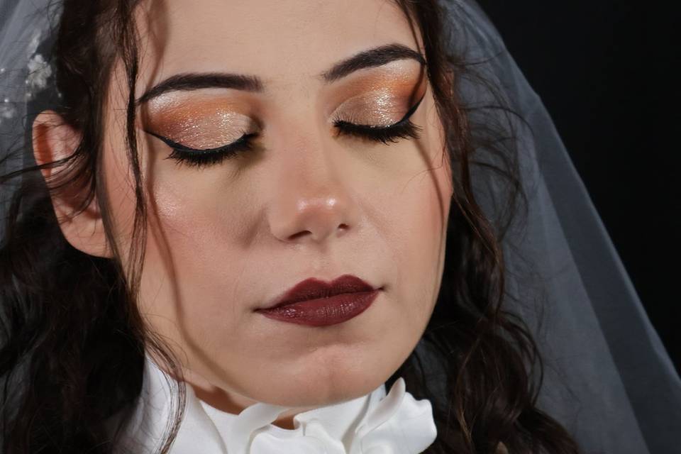 Autumn Vintage Bridal Glam