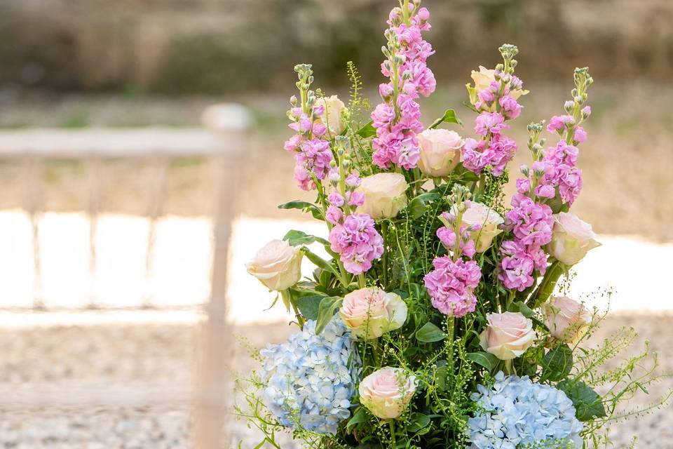 Allestimento matrimonio