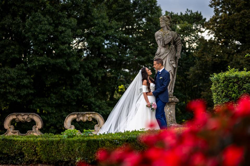 Bride and groom