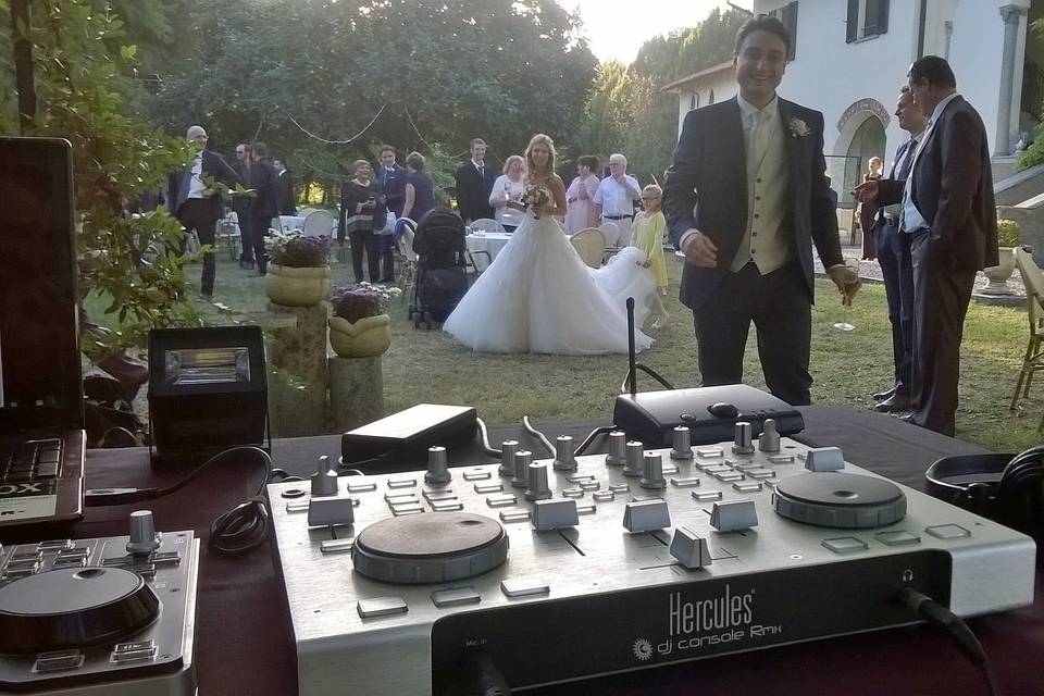 Mario Lox Dj at Wedding Party