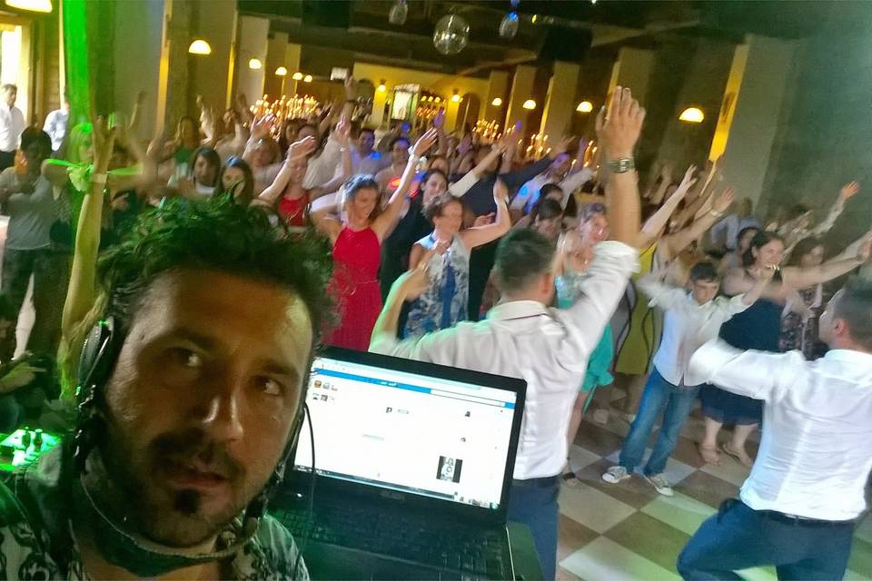 Mario Lox Dj at Wedding Party