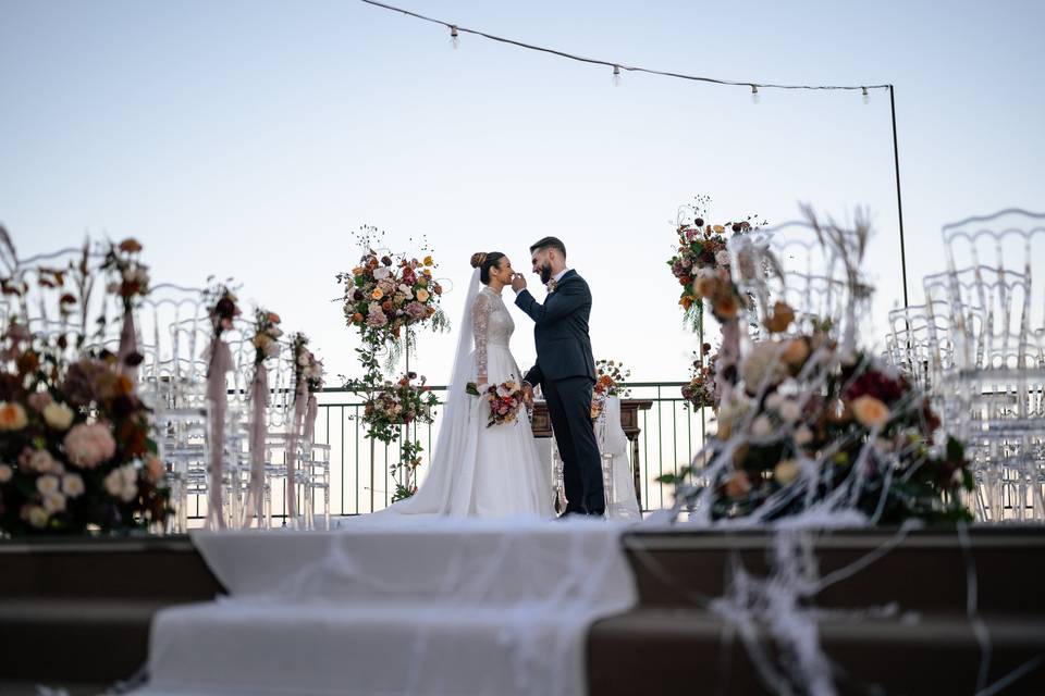 Cerimonia all'aperto