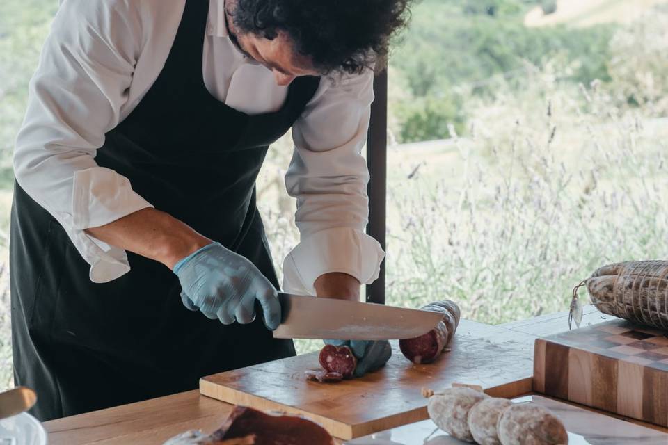 Buffet di benvenuto