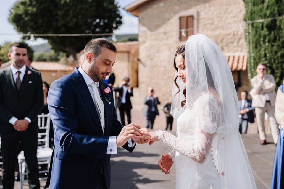 Cerimonia all'aperto
