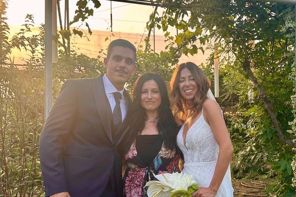 Irene con Manila e Marco