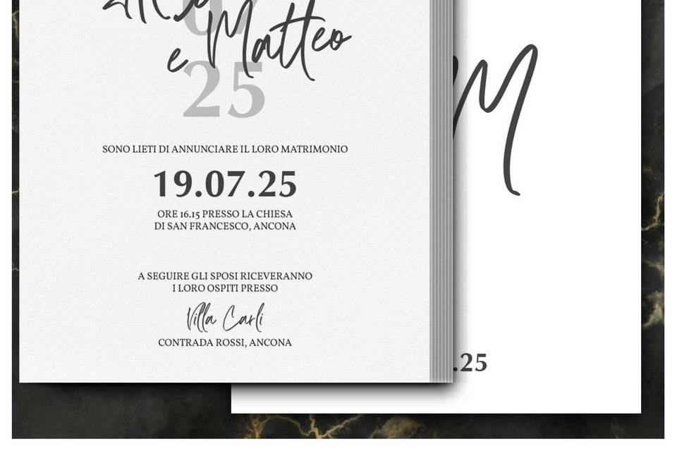 Partecipazioni matrimonio