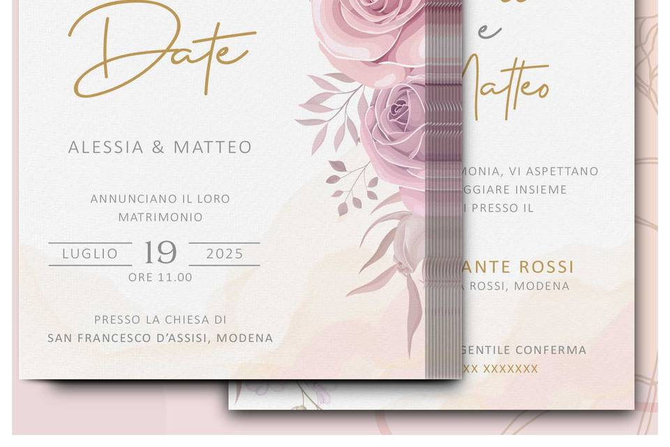 Partecipazioni matrimonio