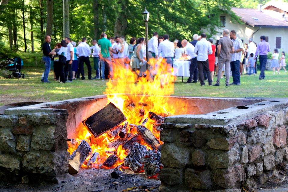 Catering sul lago di Cei