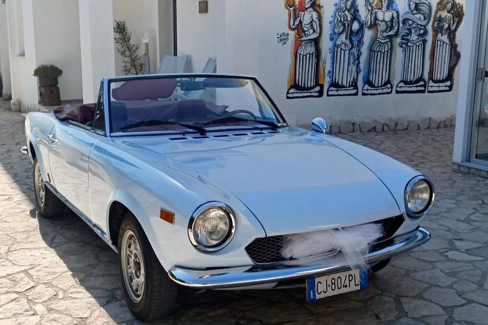 Fiat 124 spyder.