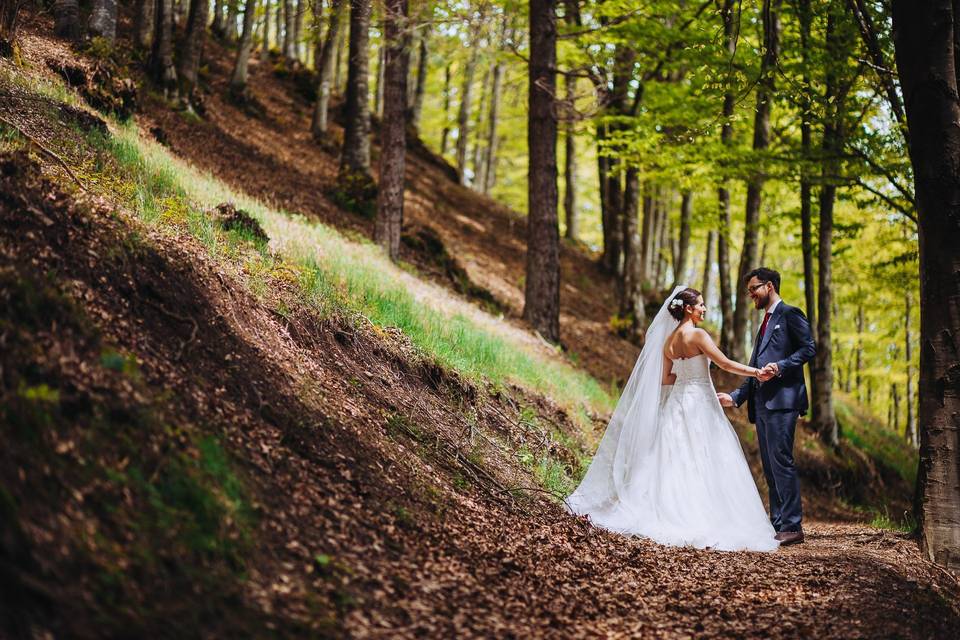 Matrimonio nel bosco