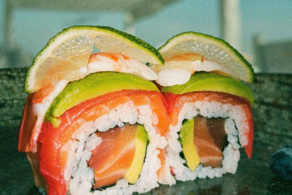 Rainbow & lime
