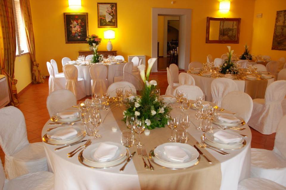 Allestimento matrimonio