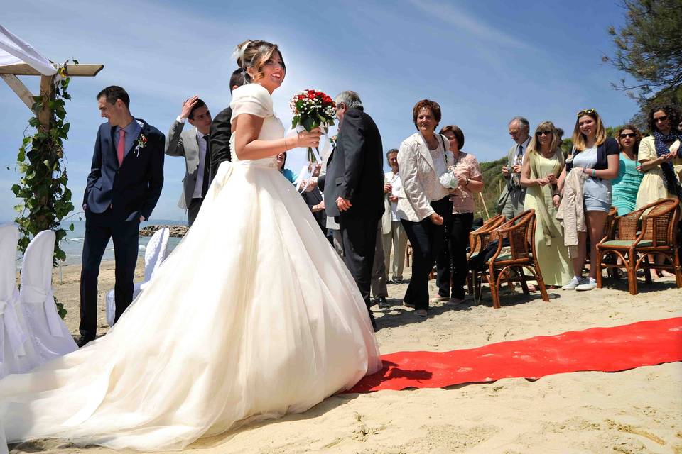 Matrimonio sulla spiaggia