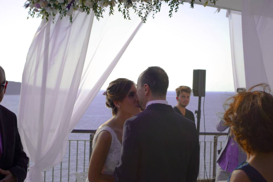 Civil wedding in Sorrento