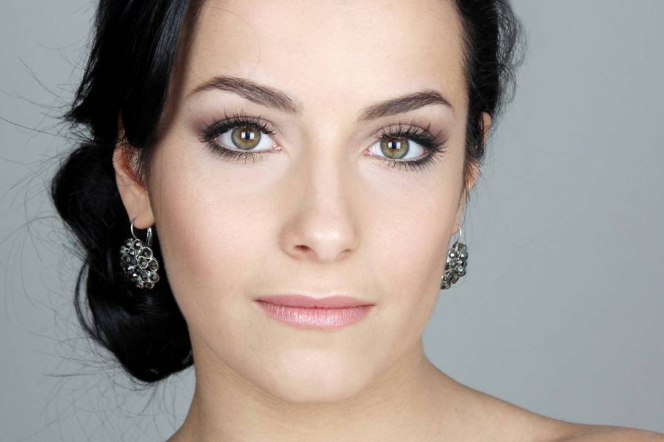 Trucco sposa naturale.