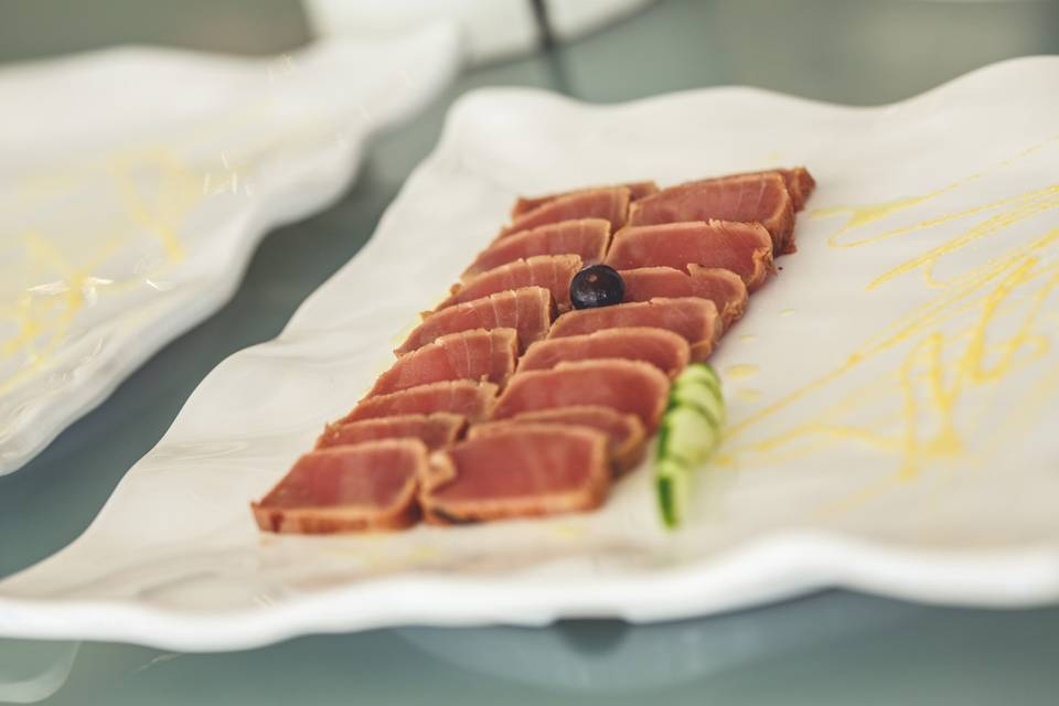 Tataki di tonno rosso