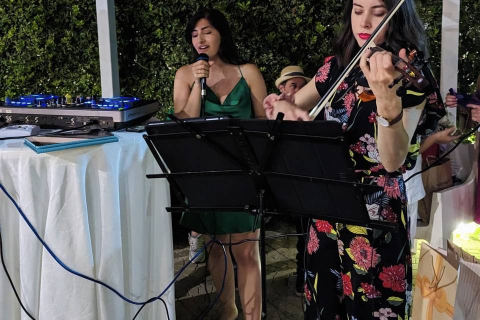 Violino, voce e dj