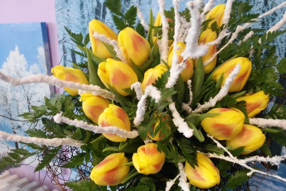 Bouquet tulipani