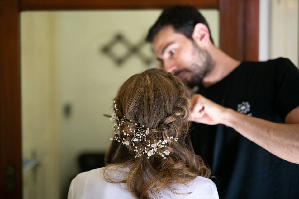 Bride Hair style