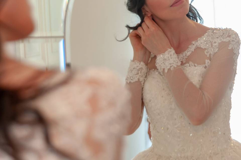 Preparazione della sposa