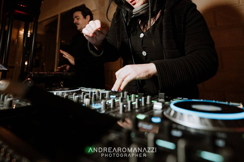 Dj set e Drum set