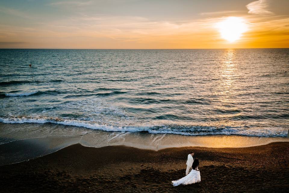 The sunset