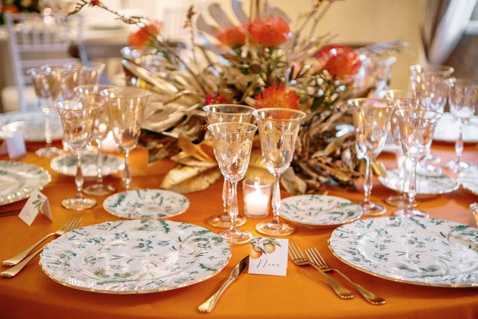 Mise en place detail