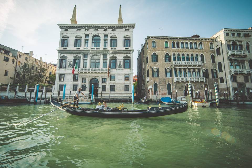 Giulia e Eugene a Venezia