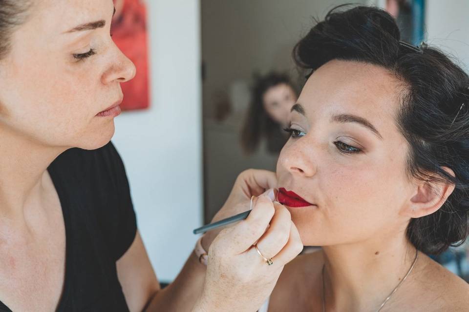 Trucco sposa vintage style