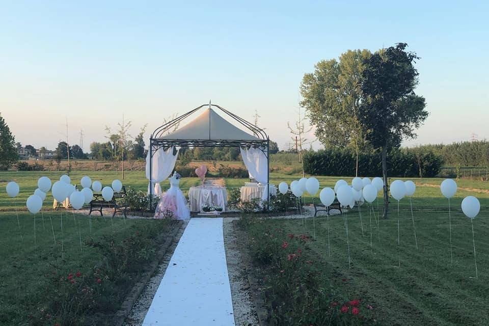 Wedding garden