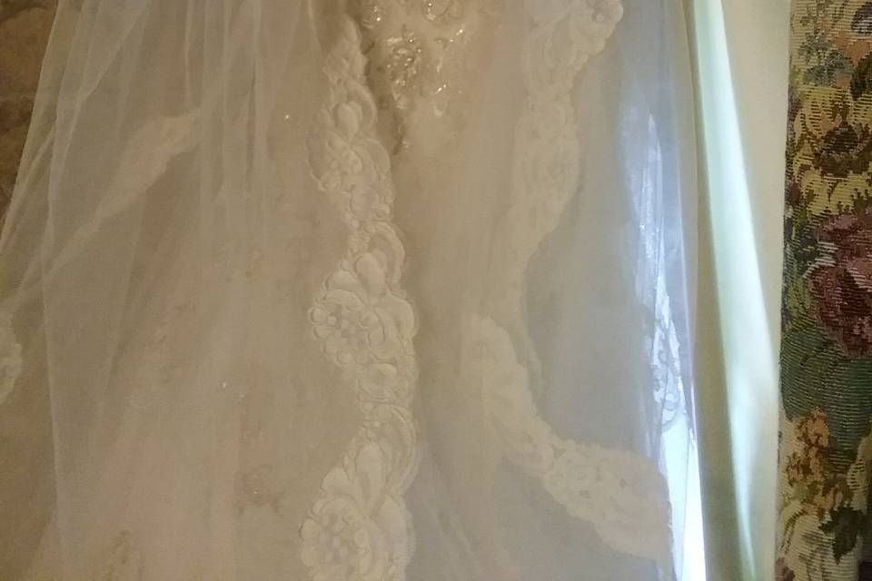 Anna's wedding dress