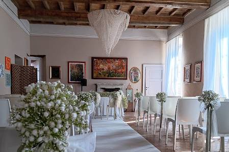 Allestimento fiori artificiali