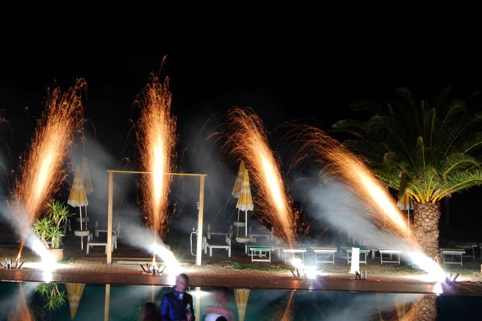 Fontane a bordo piscina