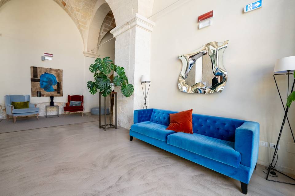 Salotto blu