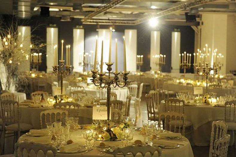 Candelabri in argento