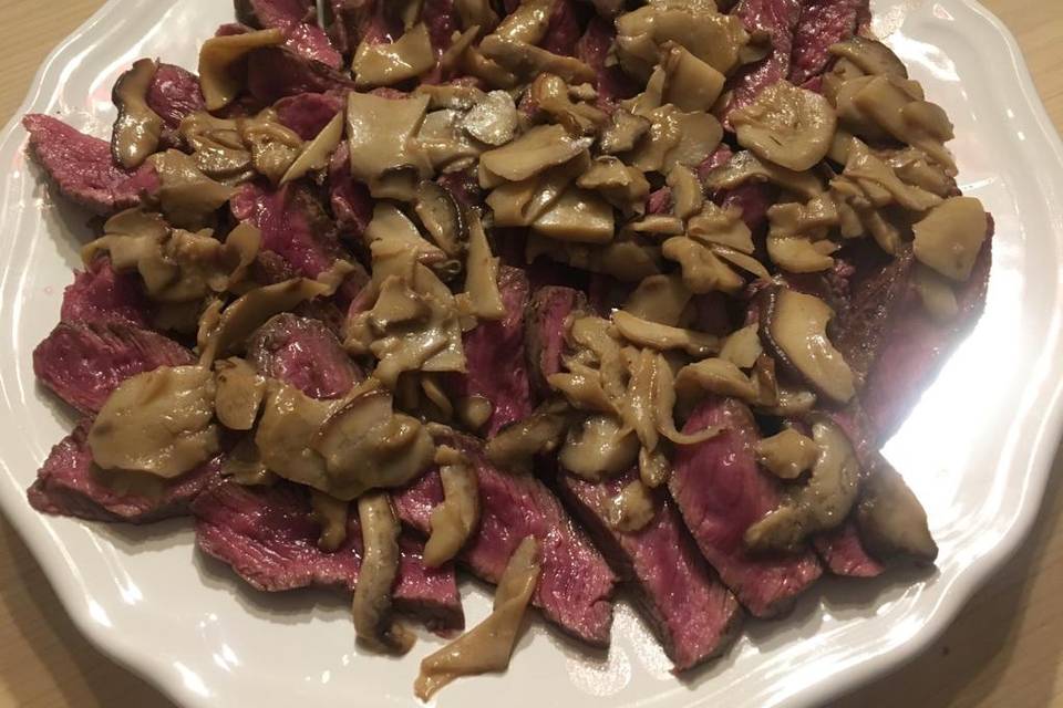 Tagliata ai porcini