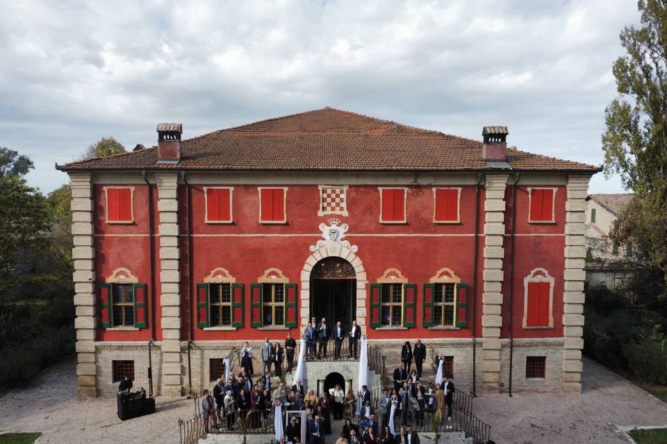 Foto con drone