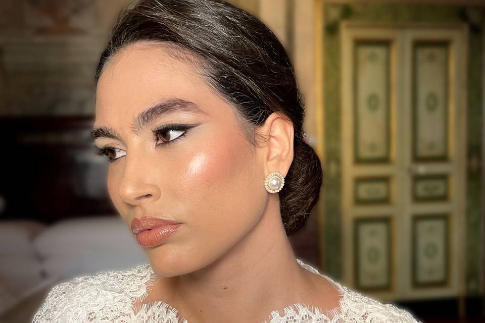 Bride makeup