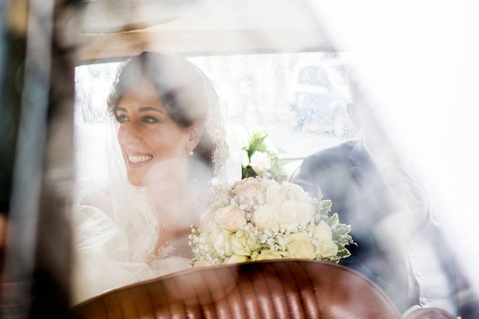 Smile of a bride