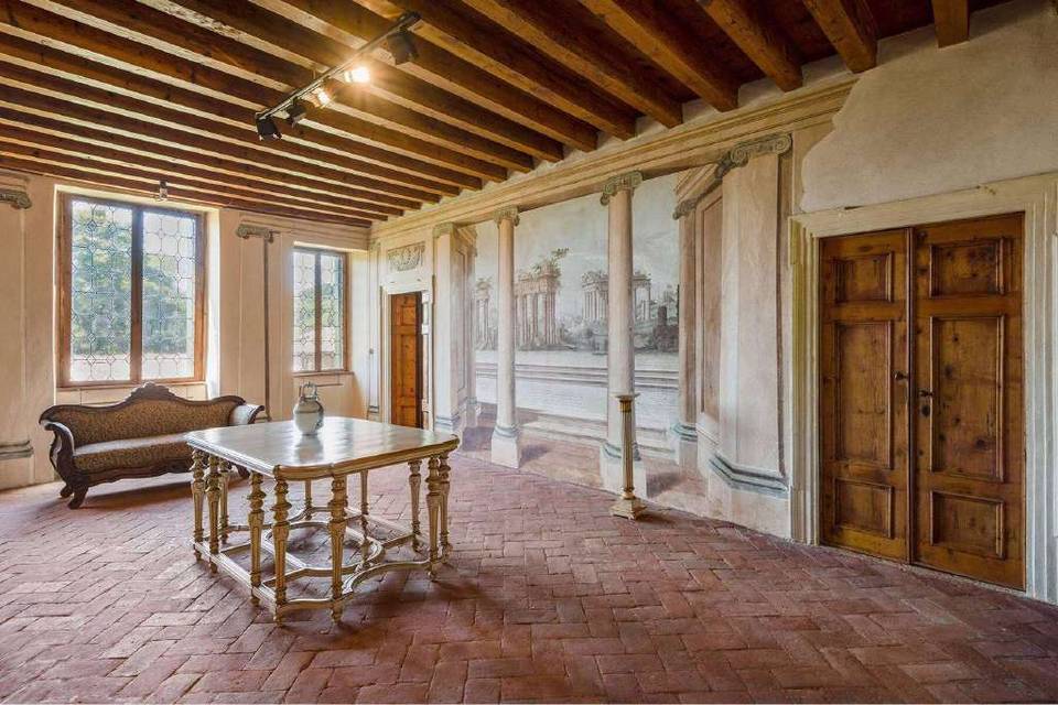 La stanza degli affreschi