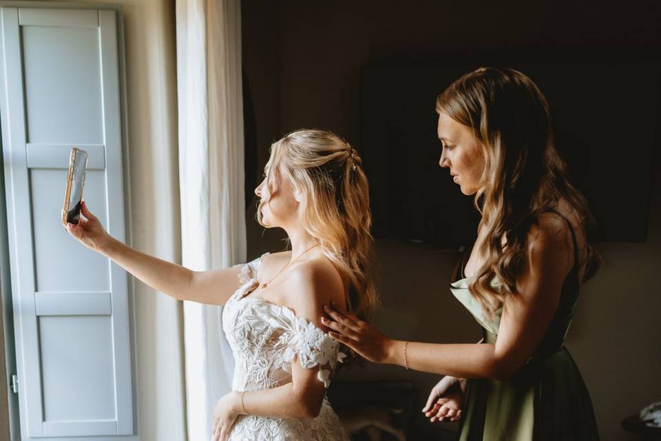 Sposa e testimone