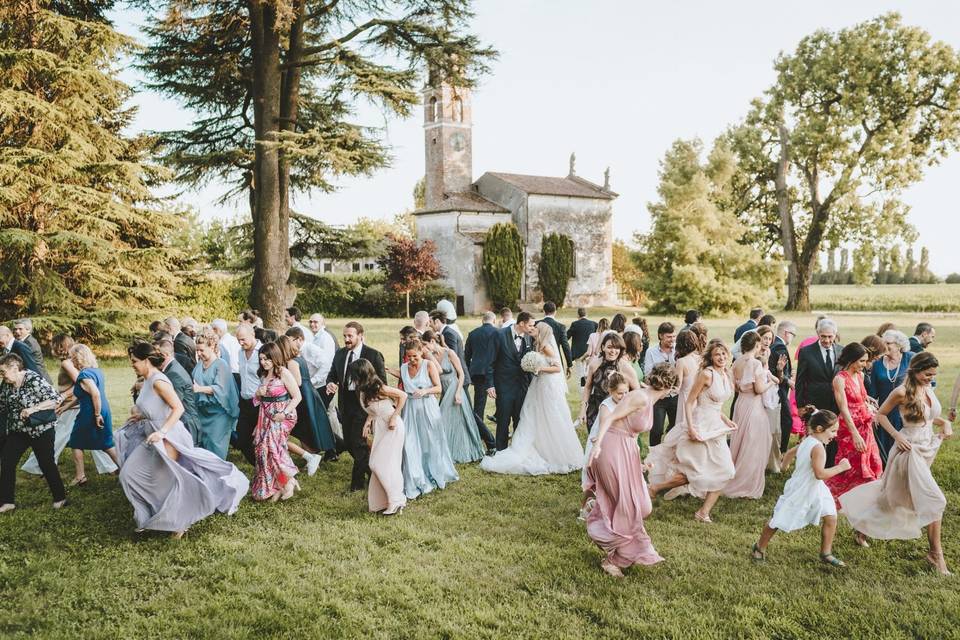 Foto gruppo matrimonio