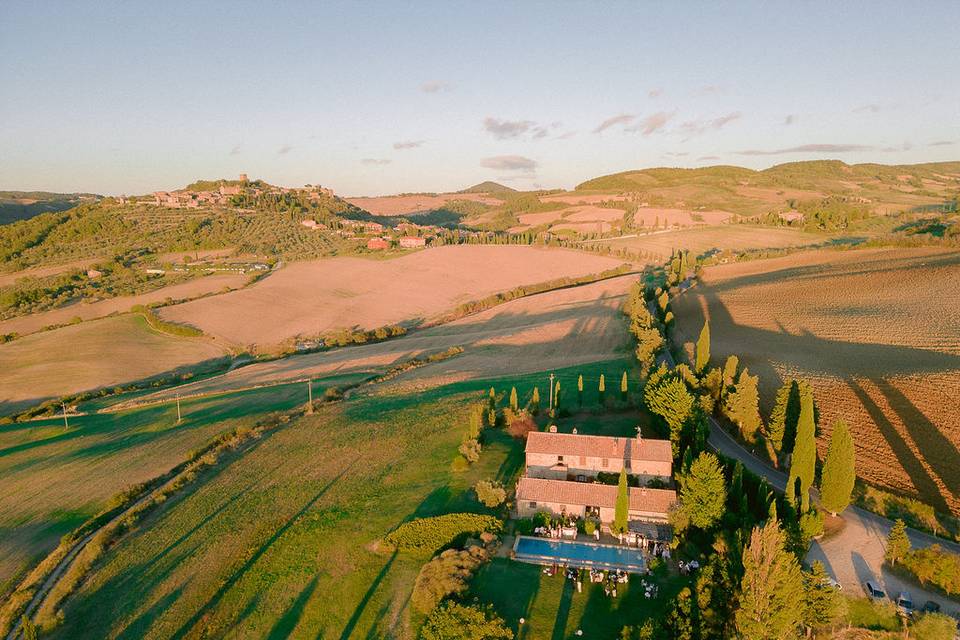 Villa Apparita setting