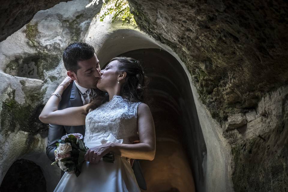 Bacio in grotta