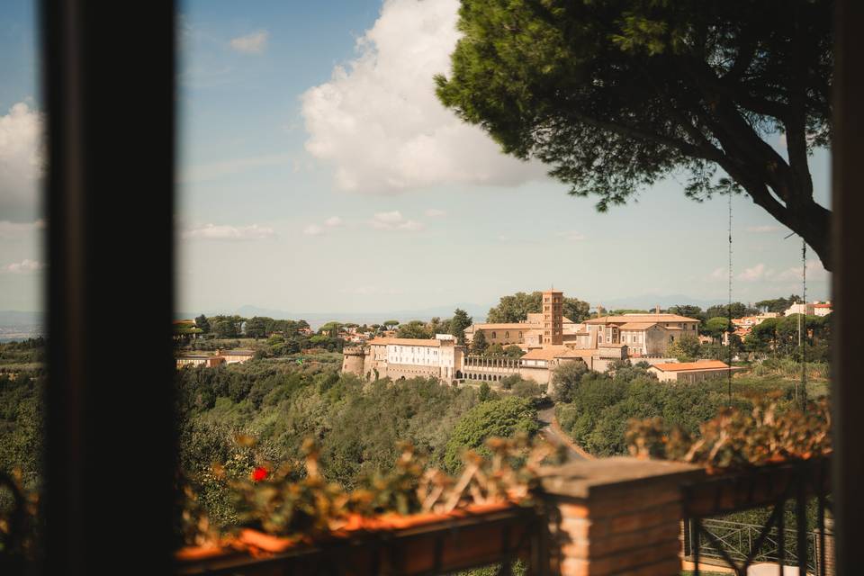 Vista dalla suite