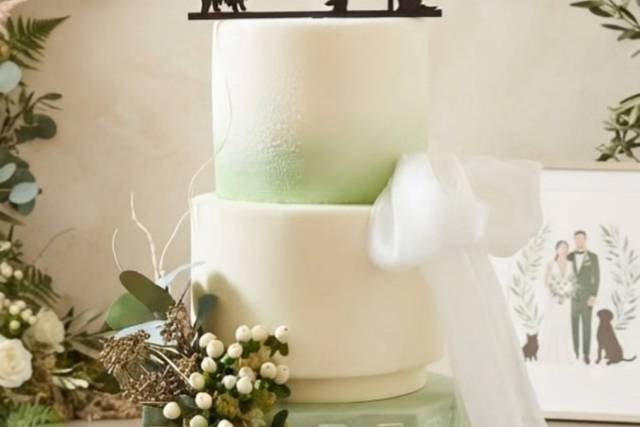Wedding cake botanic