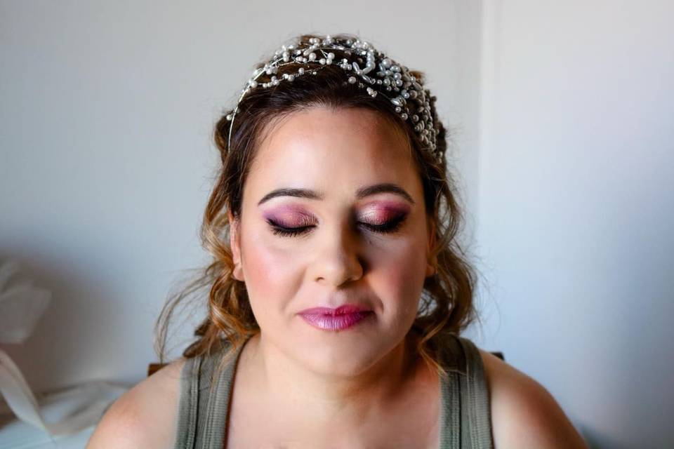 Makeup sposa orchidea